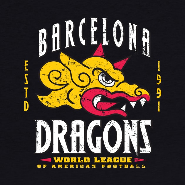 Barcelona Dragons by MindsparkCreative